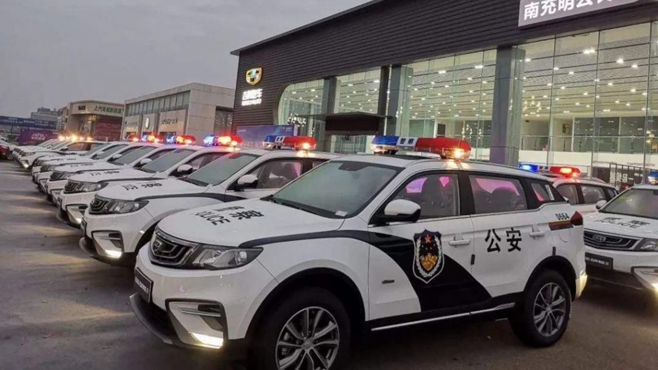 中国警车最贵图片