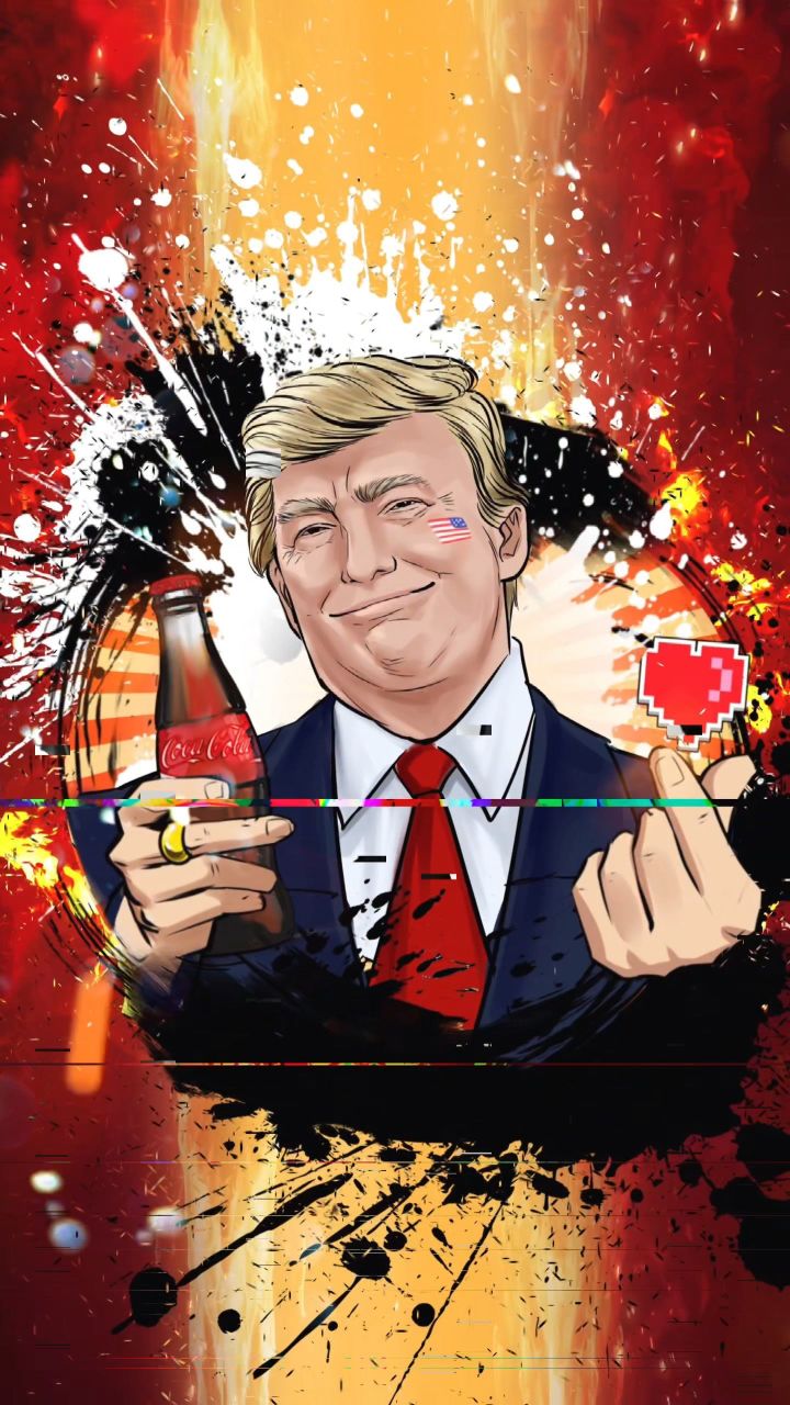 头像设计之川普大帝