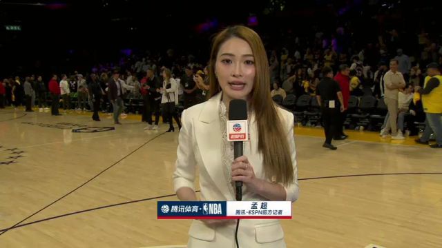 赛后孟超采访普林斯：本场比赛胜利让我们的信心有更好的提升 下场比赛有信心再赢下一场