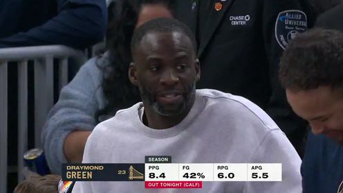 《金州勇士》NBA常规赛：太阳vs勇士英文原声全场回放