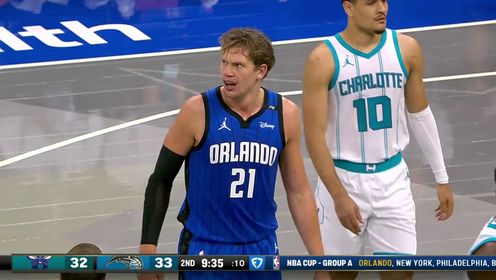 《NBA全场集锦》NBA杯小组赛：黄蜂vs魔术第2节中文解说回放