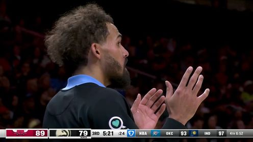 《NBA全场集锦》【回放】NBA常规赛：公牛vs老鹰第3节英文原声回放