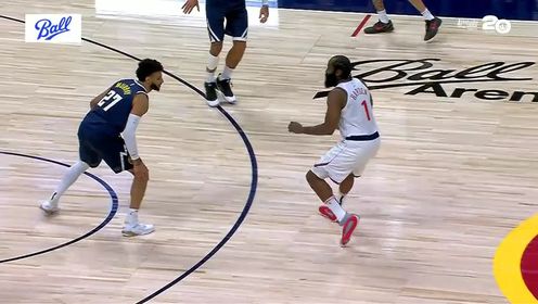 《丹佛掘金》【回放】NBA常规赛：快船vs掘金第2节中文解说回放