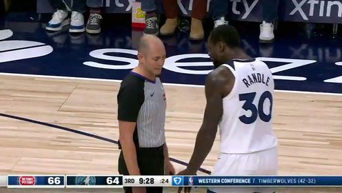 《NBA全场集锦》【回放】活塞vs森林狼第3节中文解说回放