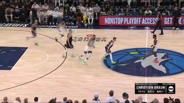 掘金vs森林狼第4节英文原声回放