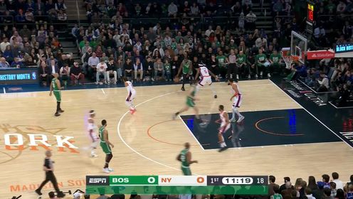 《NBA全场集锦》海报式隔扣！塔图姆利用节奏连过数人一飞冲天隔扣阿丘瓦