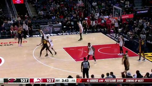 《NBA全场集锦》【回放】NBA常规赛：热火vs老鹰加时赛2英文原声回放