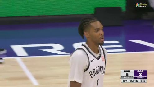 《NBA全场集锦》【回放】篮网vs国王第1节英文原声回放