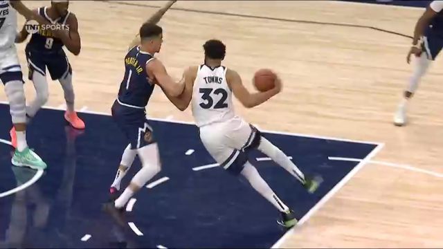 掘金vs森林狼英文原声全场回放