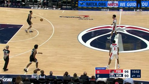 《NBA全场集锦》【回放】开拓者vs奇才第4节英文原声回放