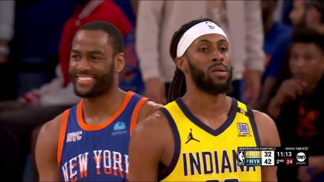 NBA季后赛：步行者vs尼克斯第2节中文解说回放