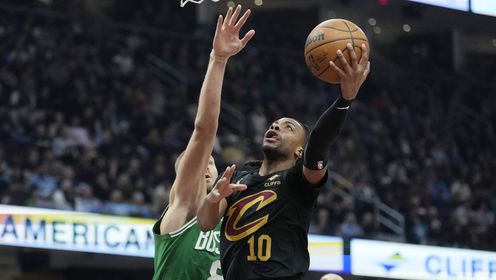 《NBA骑士》【球星】加兰vs凯尔特人集锦 拿到25+3提气3+1难挽颓势