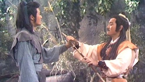 笑傲江湖84版[普通话版]_风清扬教《独孤九剑》，令狐冲领悟要旨打败田伯光_电视剧_高清完整版视频在线观看_腾讯视频