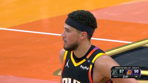 《NBA全场集锦》马刺vs太阳第4节英文原声回放