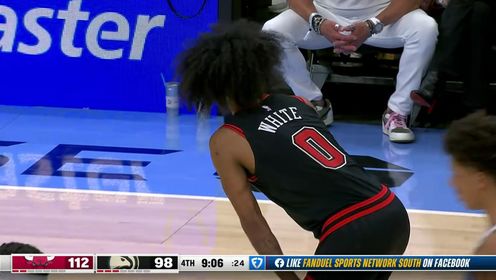 《NBA全场集锦》【回放】NBA常规赛：公牛vs老鹰第4节英文原声回放