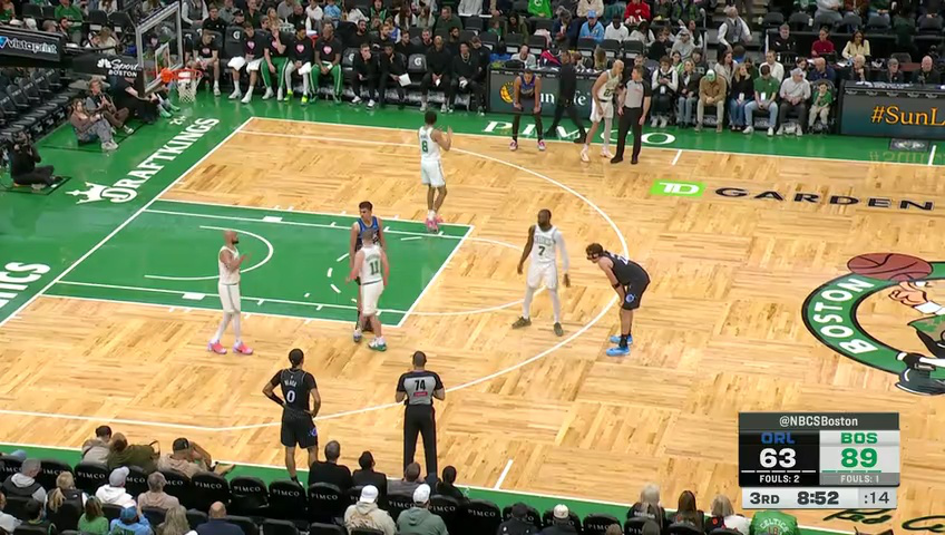 NBA常规赛：魔术vs凯尔特人英文原声全场回放