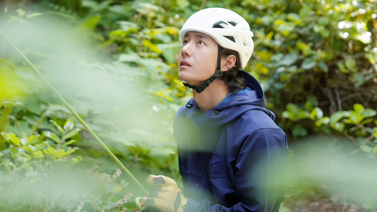 uniq-王一博解锁攀岩进阶之路,开启法式自由攀练习为终极目标