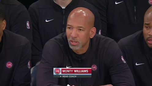 《NBA全场集锦》【回放】活塞vs尼克斯第1节英文原声回放