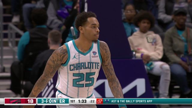 猛龙116-119黄蜂 罗齐尔关键球 黄蜂四人20+力克猛龙