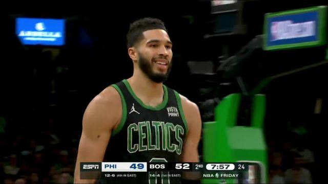 NBA常规赛：76人vs凯尔特人第2节中文解说回放