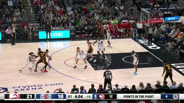 快来截图做封面！乔治抢断反击贡献海报式战斧劈扣