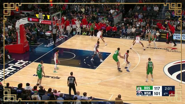 回顾奇才vs凯尔特人交手记录 奇才能否以下克上战胜凯尔特人