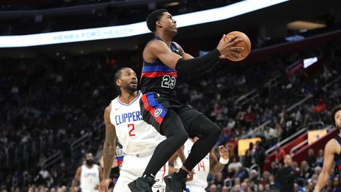 《NBA全场集锦》【球星】杰登艾维vs快船集锦 全场28+7展现全能身手无力回天