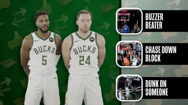 NBA常规赛：勇士vs雄鹿英文原声全场回放