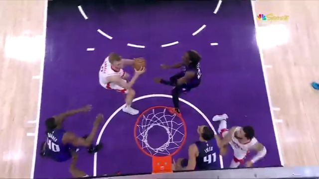  NBA常规赛：火箭vs国王第3节英文原声回放