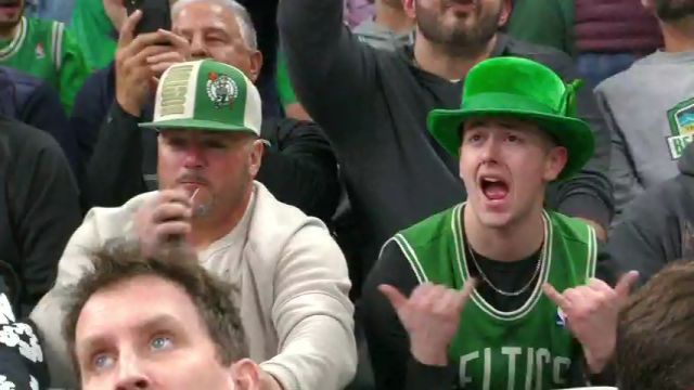 NBA常规赛：76人vs凯尔特人第2节英文原声回放