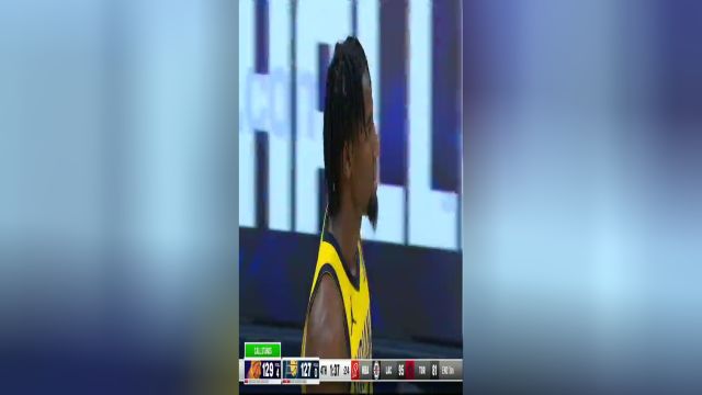 NBA常规赛：太阳vs步行者英文原声全场回放