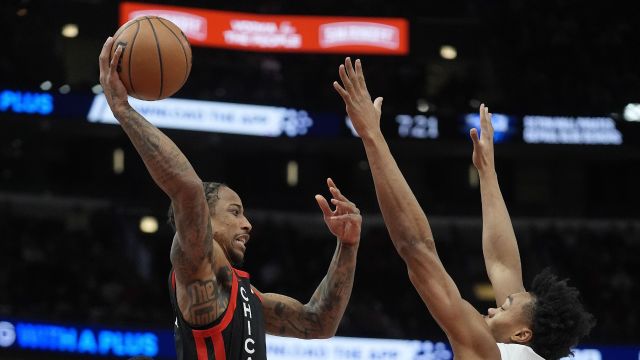 猛龙118-107公牛 猛龙6人得分上双客场力克公牛