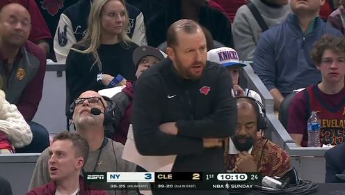 《NBA骑士》【回放】NBA常规赛：尼克斯vs骑士第1节英文原声回放