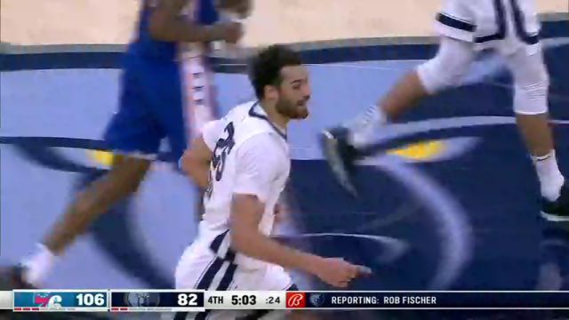 NBA常规赛：费城vs灰熊第4节英文原声回放