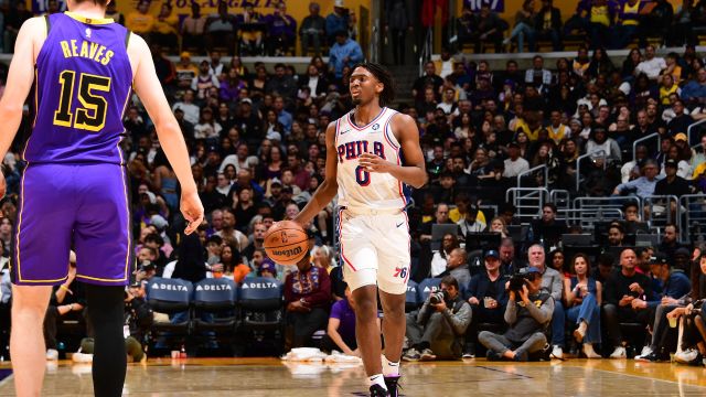 马克西vs湖人集锦 拼尽全力拿下27分难救主