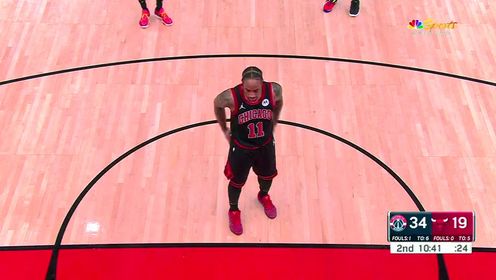 《芝加哥公牛》【回放】NBA常规赛：奇才vs公牛第2节英文原声回放