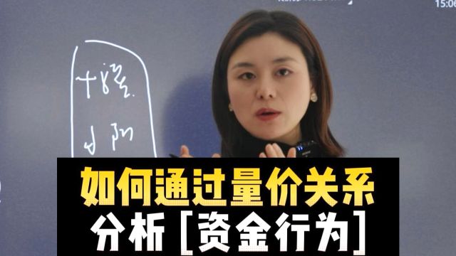 如何通过量价关系,分析【资金行为】?