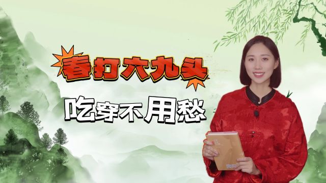 “春打六九头,吃穿不用愁”,什么是“打头”?有什么道理吗?