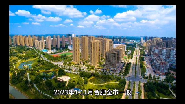 2023年111月合肥各地财政收入,肥西总量绝对领先,长丰增速出色