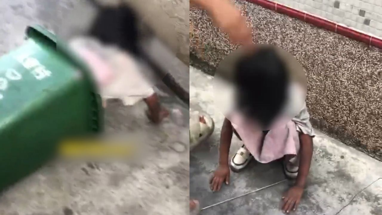 女孩遭多人踩脚踹头被逼钻垃圾桶,"得谢我把你手打坏就不用写作业了"