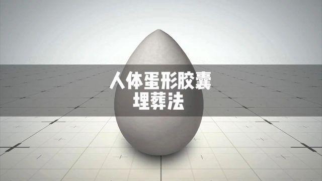 人体蛋形胶囊埋葬法