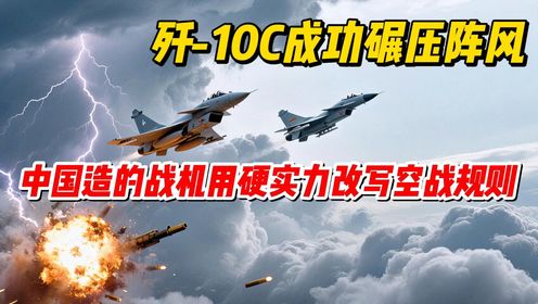 歼-10C成功碾压阵风,中国造的战机用硬实力改写空战规则_高清1080P在线观看平台_腾讯视频