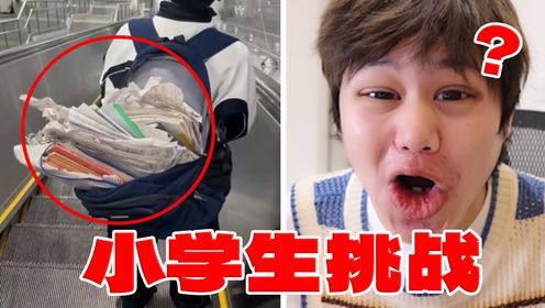 【小学生挑战】离谱!小学生作业这么多吗!?_高清1080P在线观看平台_腾讯视频
