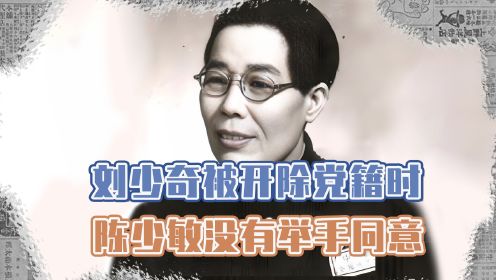 1968年开除刘少奇党籍表决会，有一人拒绝表态，打破“一致决议”