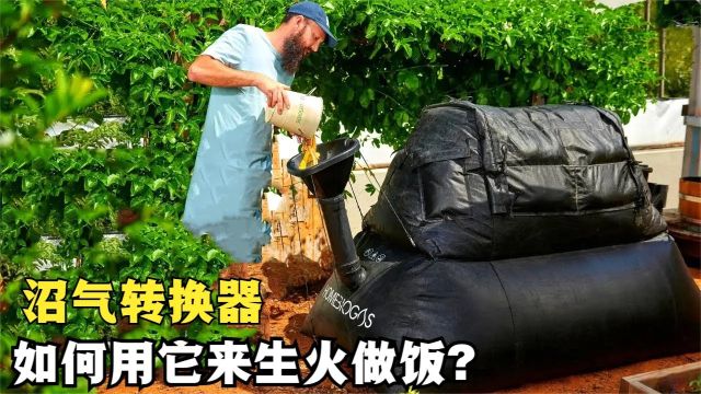 令人惊叹的沼气转化器,竟能将剩菜转化为沼气,是什么原理?