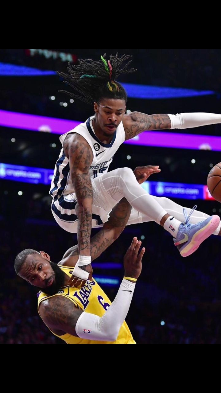 莫兰特梦想隔扣詹姆斯#illdoit do it氛围感音乐#nba#詹姆斯