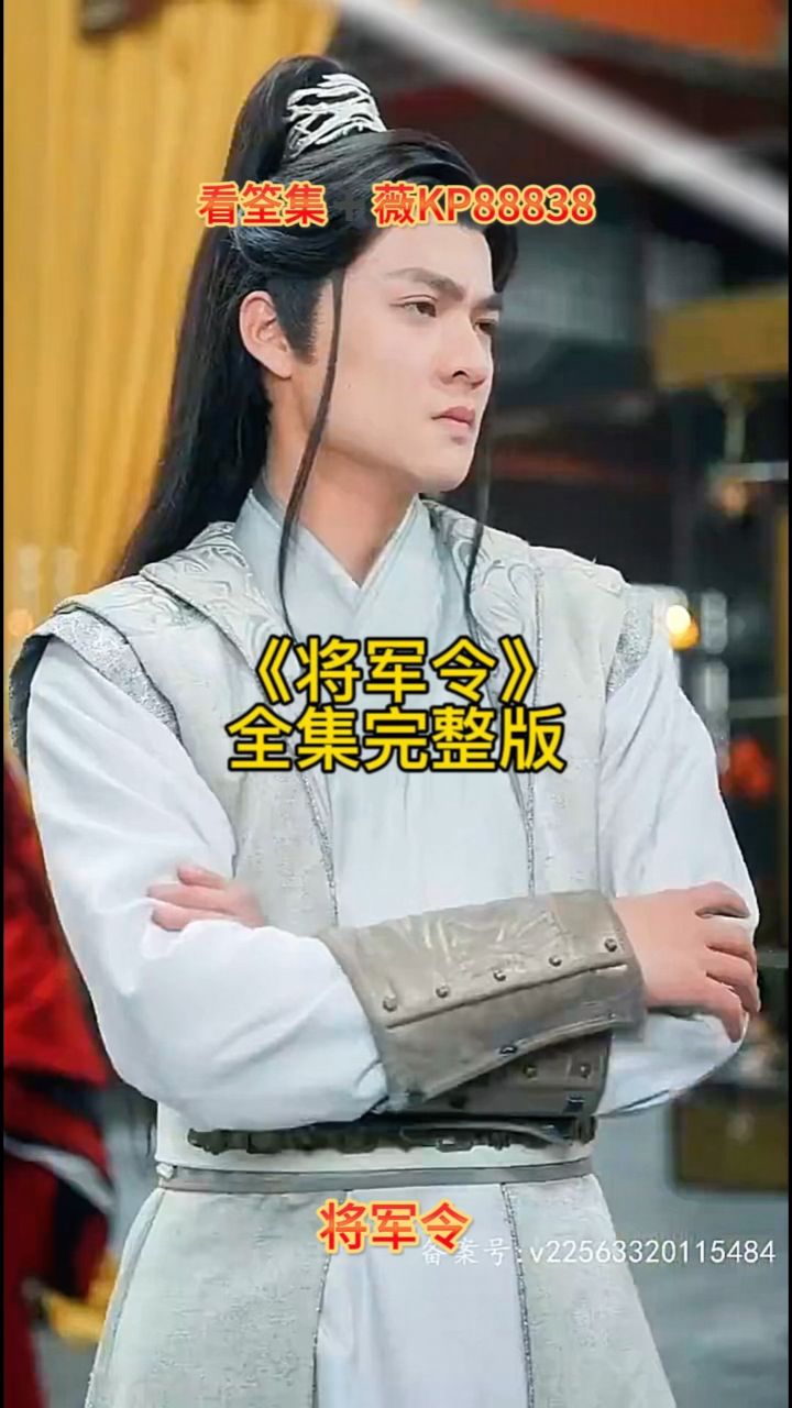 《将军令》短剧全集77薇kp88838看完整版大结局 我本上将军银面将军