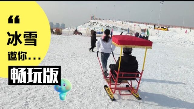 冰雪第二场,雪依旧还在,我们在雪地里玩的不亦乐乎