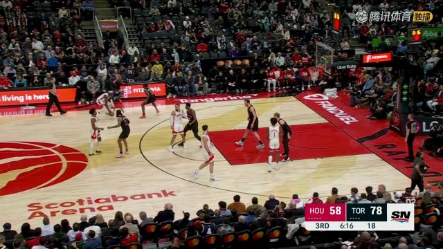 2023/24赛季NBA常规赛：火箭 VS 猛龙 全场回放