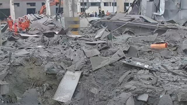 江苏海安一公司车间发生爆炸 截至目前造成3人死亡2人失联